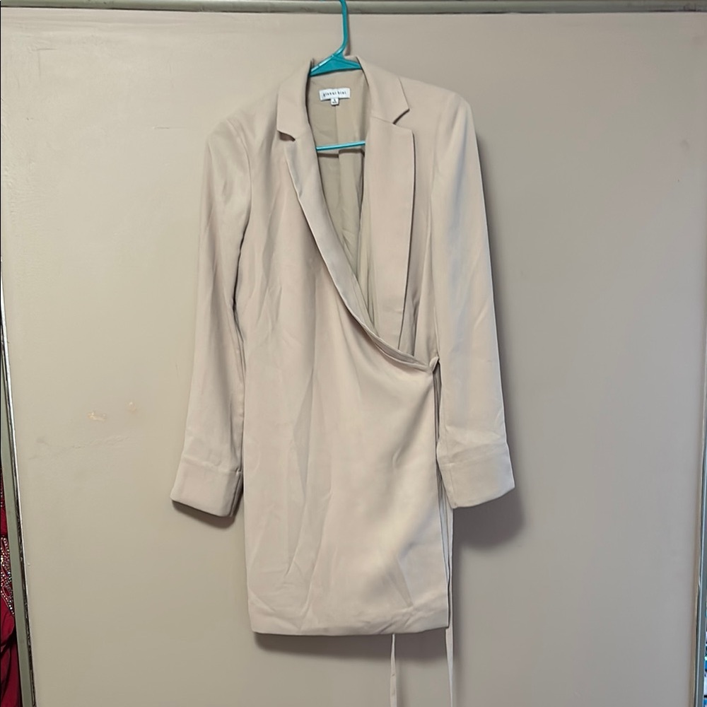 Gianni Bini Cream Blazer Dress